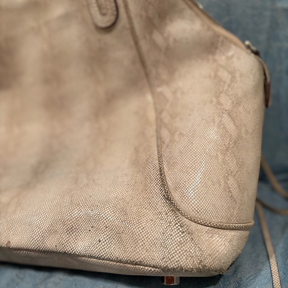 Rebecca Minkoff  Leather Tote with Woven Detailing - Picture 7 of 7